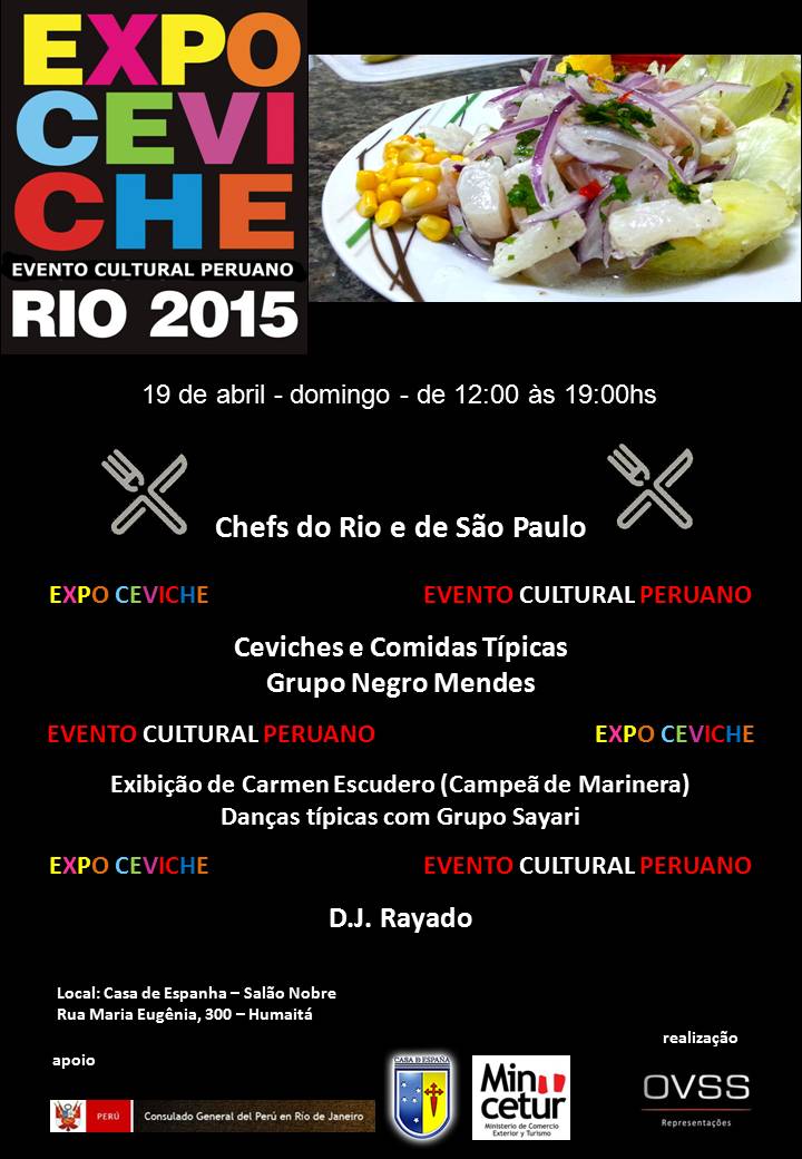Consulado Peru Rio de janeiro -ExpoCeviche